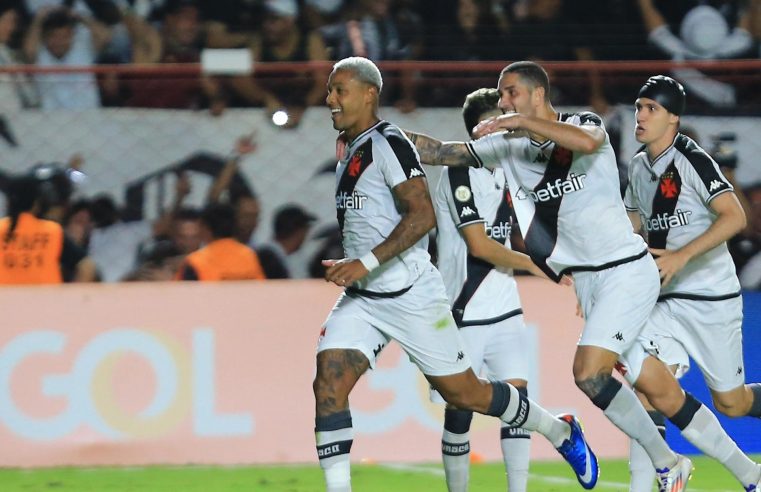 Vasco amplia sequência de vitórias no Brasileirão com triunfo sobre o Atlético-GO por 1 a 0