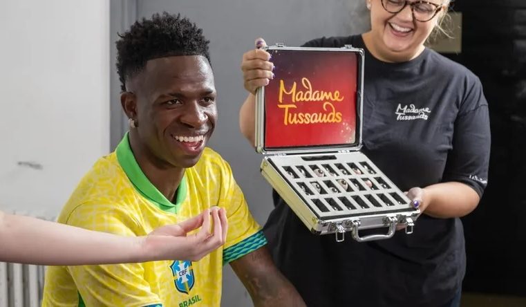 Vinicius Junior vai ganhar estátua de cera no Museu Tussauds em Nova York