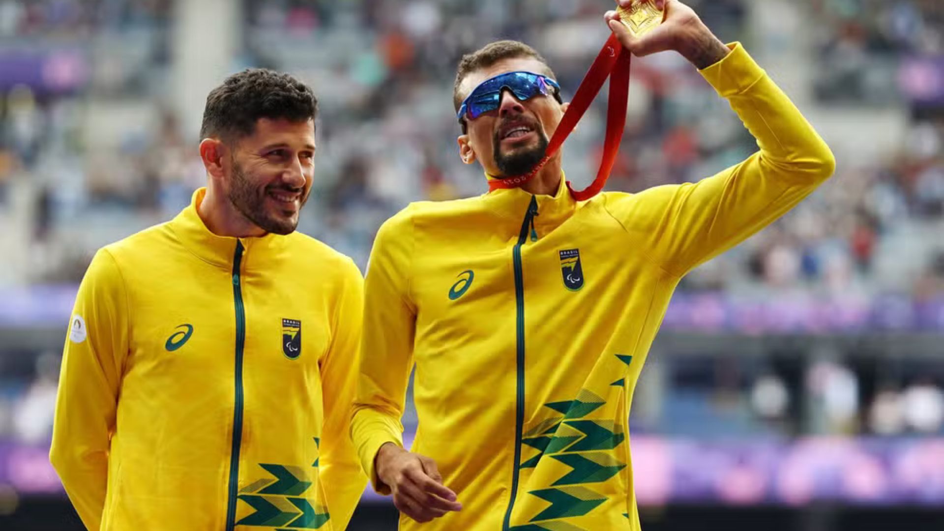 Atletismo: Julio Cesar conquista ouro e bate recorde mundial nos 5000m das Paralimpíadas de Paris