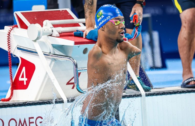 É Ouro: Gabriel Araújo conquista primeiro pódio do Brasil nos Jogos Paralímpicos Paris 2024