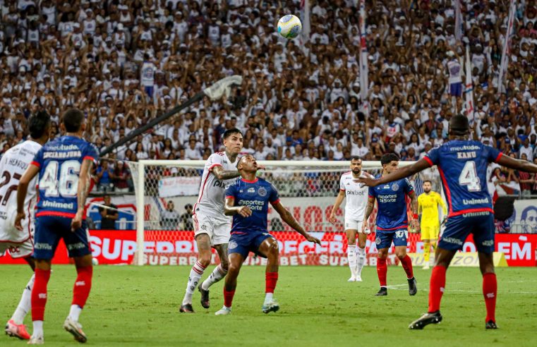 Flamengo vence Bahia por 1 a 0 e sai na frente na disputa pela vaga na semifinal da Copa do Brasil