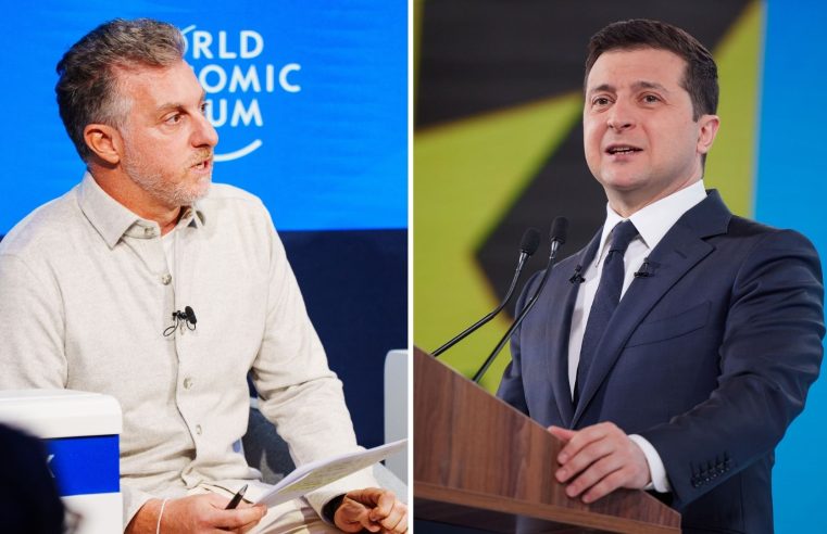 Em entrevista a Luciano Huck, Zelensky diz que tem um plano de paz para encerrar guerra entre Rússia e Ucrânia