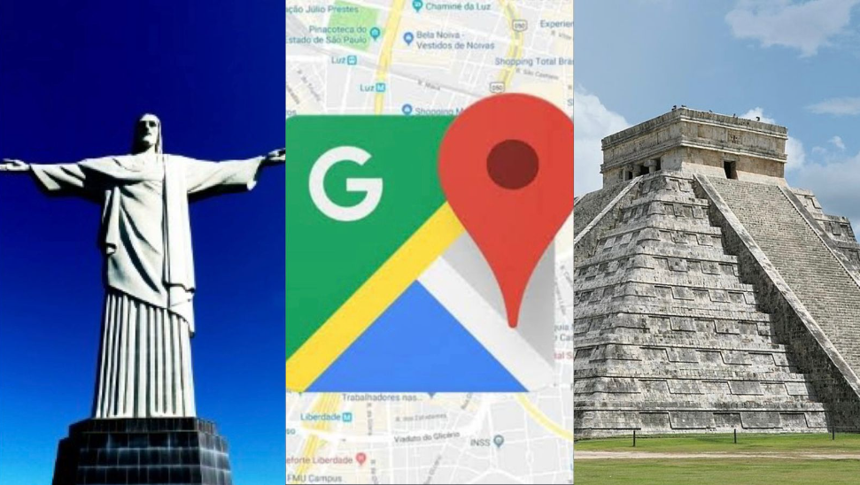 Google Maps permite que usuários explorem as sete maravilhas do mundo moderno diretamente pelo celular