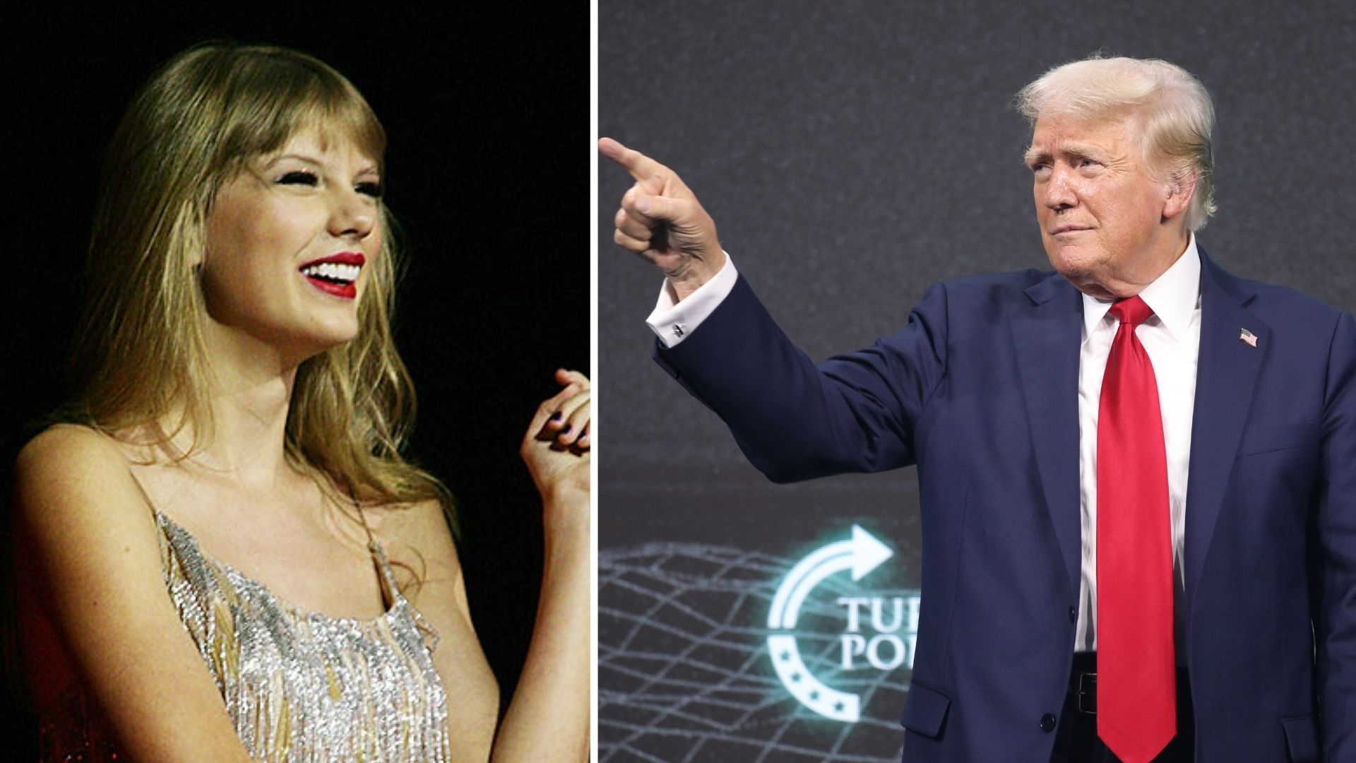 Donald Trump publica foto falsa em que simula apoio de Taylor Swift à candidatura nos EUA