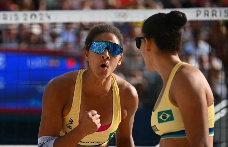 Olimpíadas: Ana Patrícia e Duda avançam para a semifinal no vôlei de praia