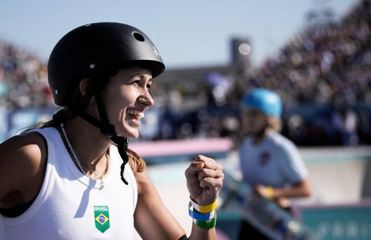 Olimpíadas: Dora Varella leva 4º lugar inédito para Brasil no skate park feminino