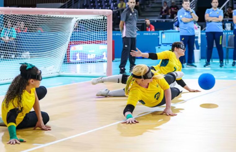 Brasil perde para Israel por 8 a 4 e sofre primeira derrota no golbol feminino paralímpico