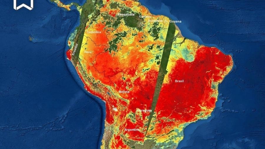 Após recorde de frio nova onda de calor atinge o Brasil