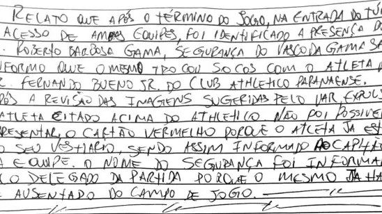 Confusão generalizada: Fim do jogo Vasco x Athletico-PR tem briga e empurrões envolvendo segurança vascaíno