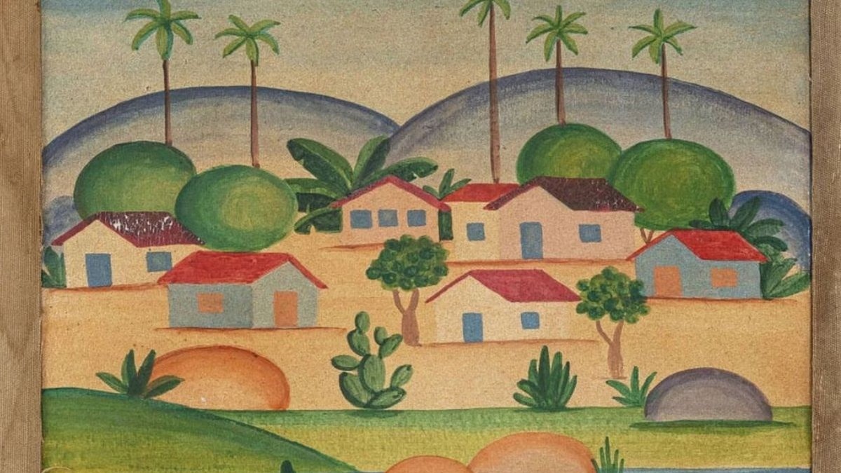 ‘Paisagem 1925’: obra inédita de Tarsila do Amaral é descoberta e autenticada em São Paulo