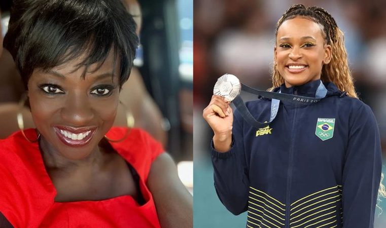 Após conquista de medalha em Paris, Rebeca Andrade é parabenizada por Viola Davis: ‘Eu te amo!’