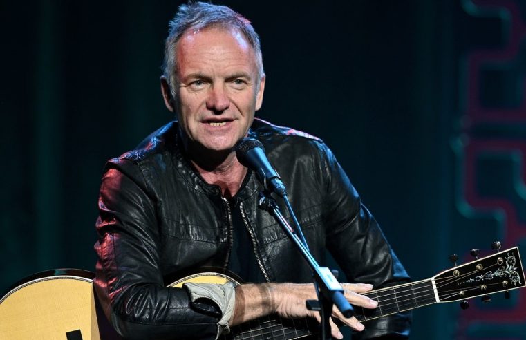 Ex-vocalista do The Police, Sting, anuncia três shows no Brasil em fevereiro de 2025