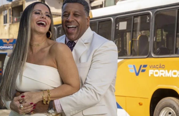 Viviane Araújo comemora nova parceria com Ailton Graça em ‘Volta Por Cima’, nova novela das 19h