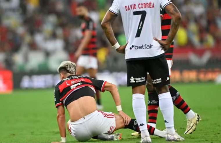 Flamengo: Luiz Araújo passa por cirurgia de artroscopia e é desfalque contra Peñarol e Corinthians