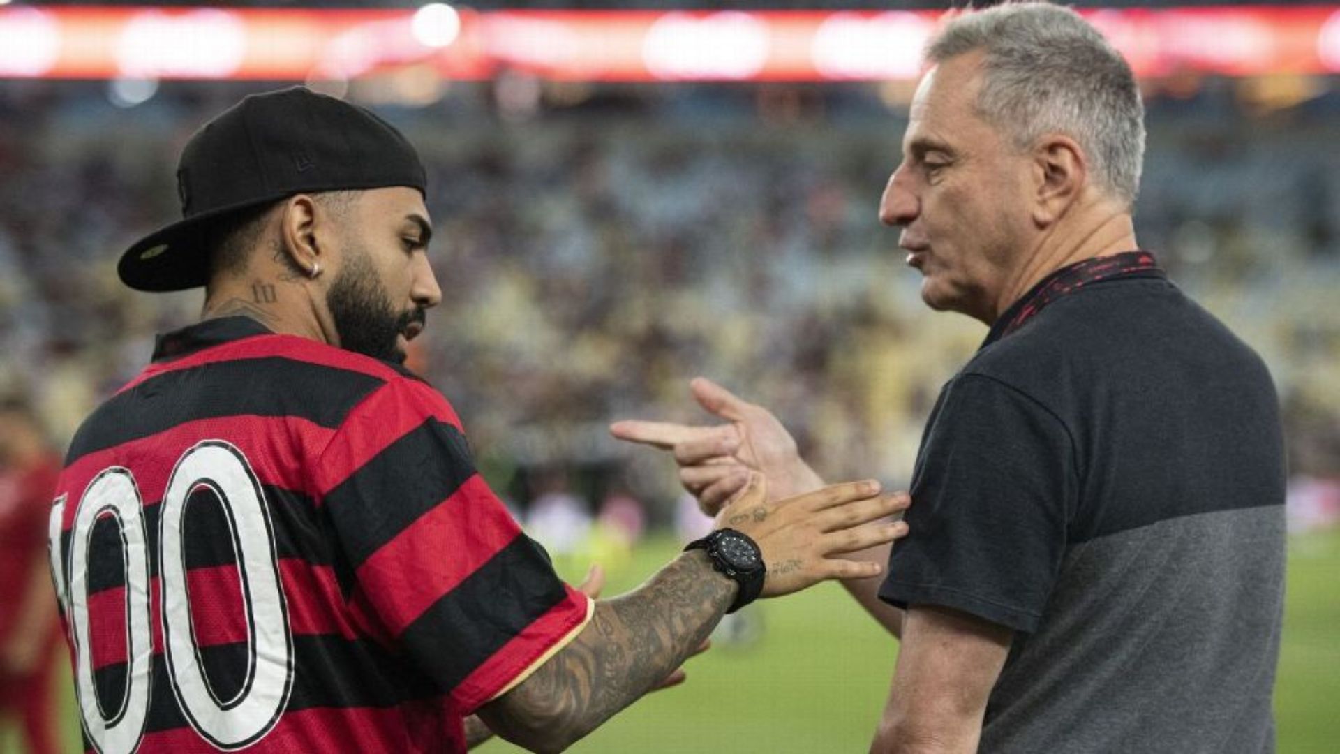 Flamengo: Landim mantém proposta de renovação e afirma que futuro de Gabigol no clube depende apenas do atacante