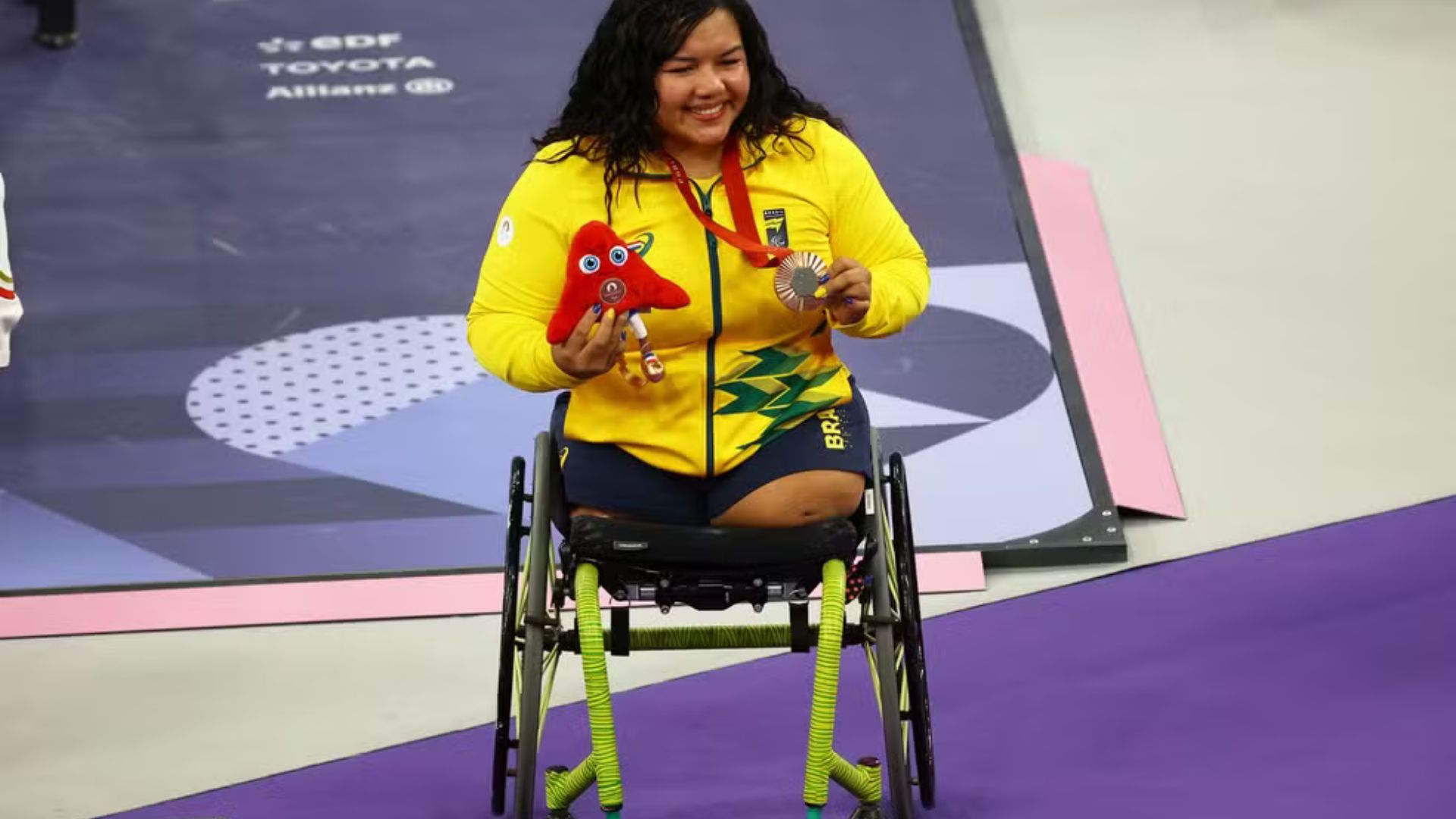 Maria de Fátima Castro conquista bronze e recorde das Américas em halterofilismo nos Jogos Paralímpicos