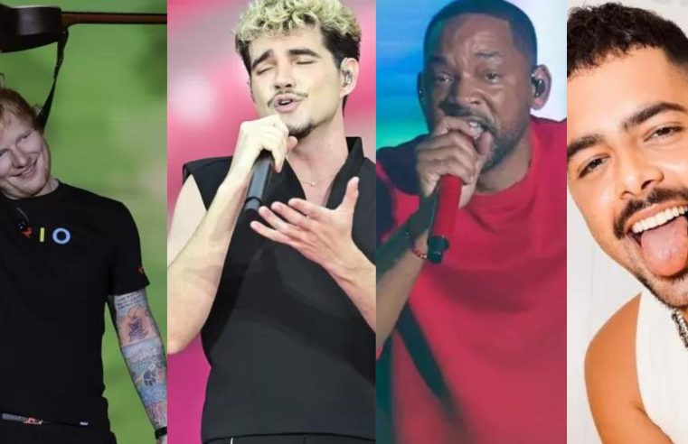 Diversidade de ritmos: 4º dia do Rock in Rio contou com Ed Sheeran, Will Smith, Jão, Pedro Sampaio e outros grandes nomes