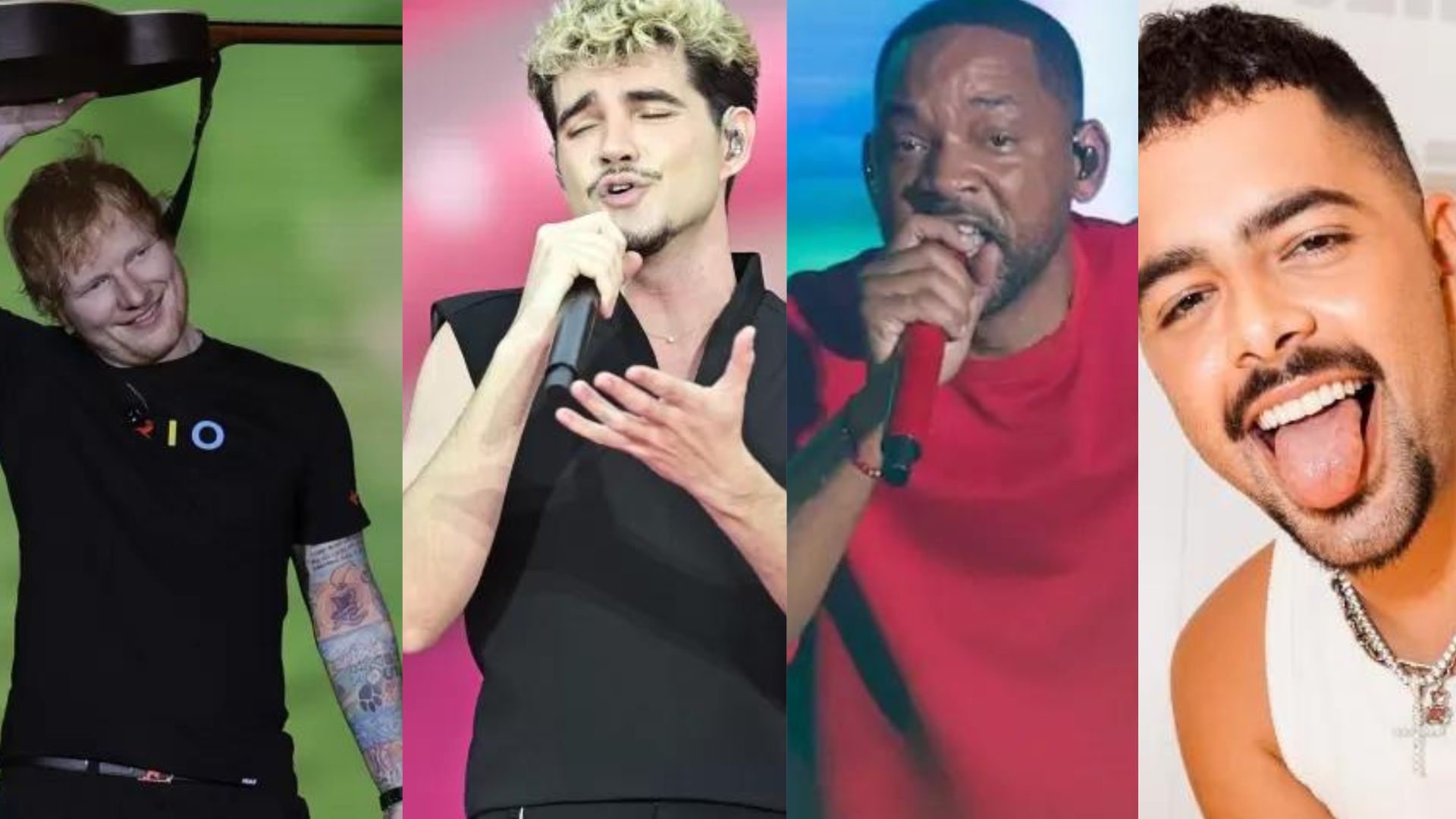 Diversidade de ritmos: 4º dia do Rock in Rio contou com Ed Sheeran, Will Smith, Jão, Pedro Sampaio e outros grandes nomes