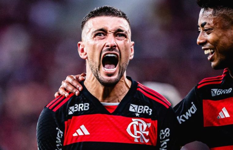 Com gol de Arrascaeta, Flamengo vence Bahia por 1 a 0 e avança nas semifinais da Copa do Brasil