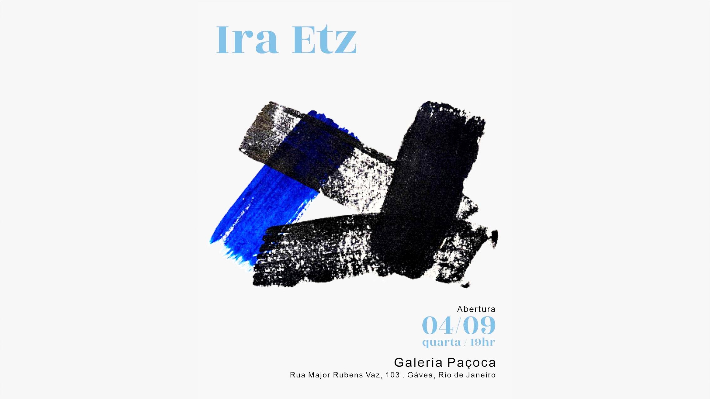 Ira Etz expõe na Galeria Paçoca, na Gávea