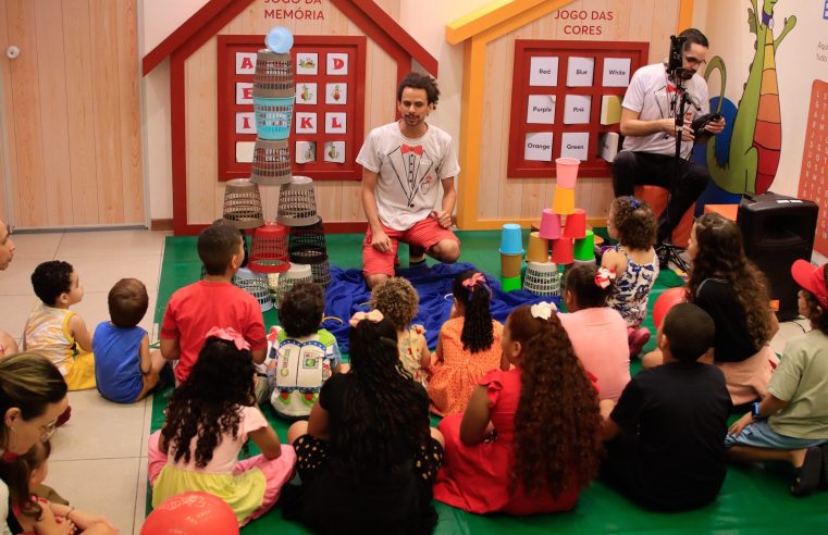 Clube do Foguinho, no Botafogo Praia Shopping, oferece atividades interativas gratuita para toda família durante mês de setembro