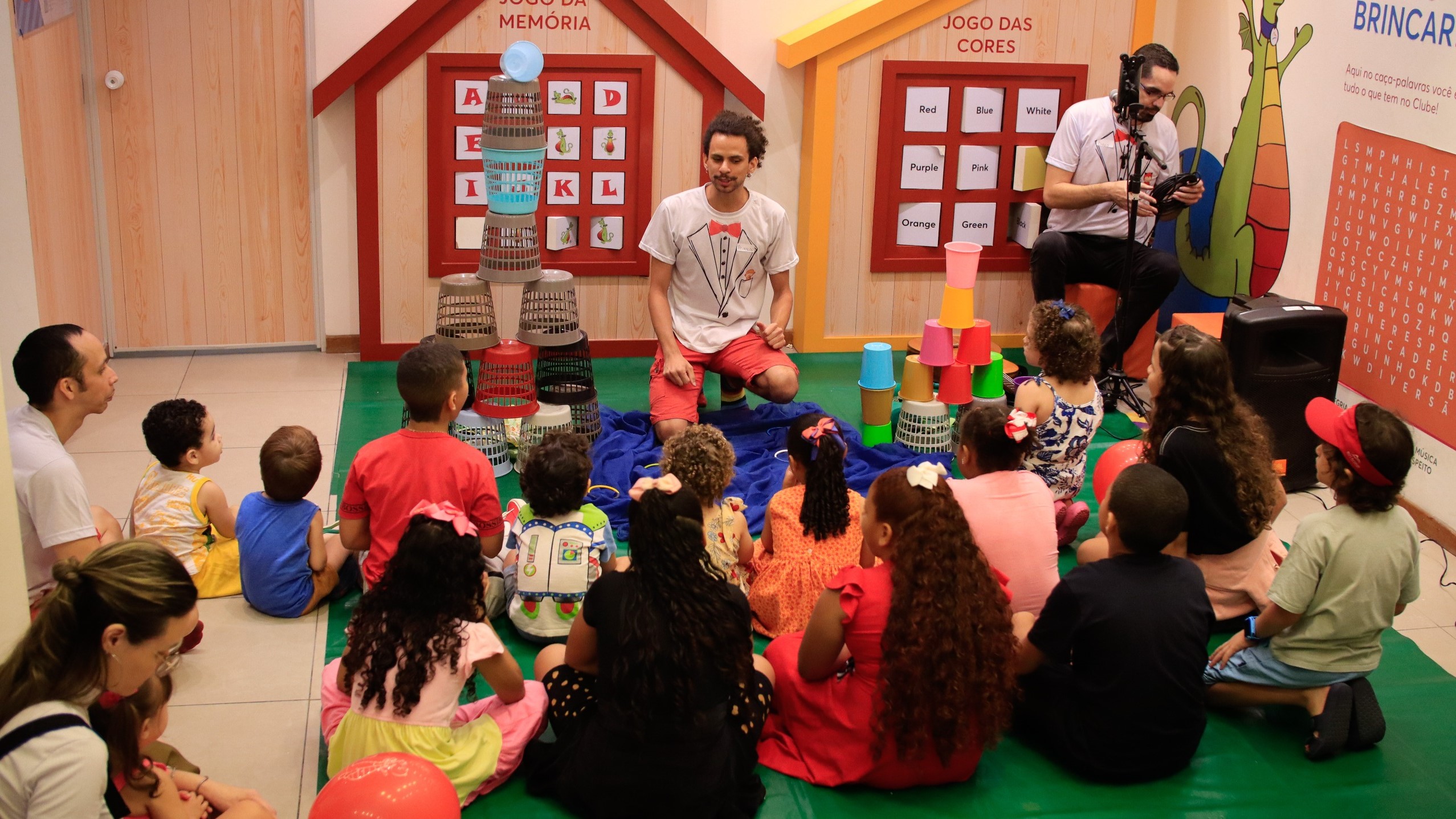 Clube do Foguinho, no Botafogo Praia Shopping, oferece atividades interativas gratuita para toda família durante mês de setembro