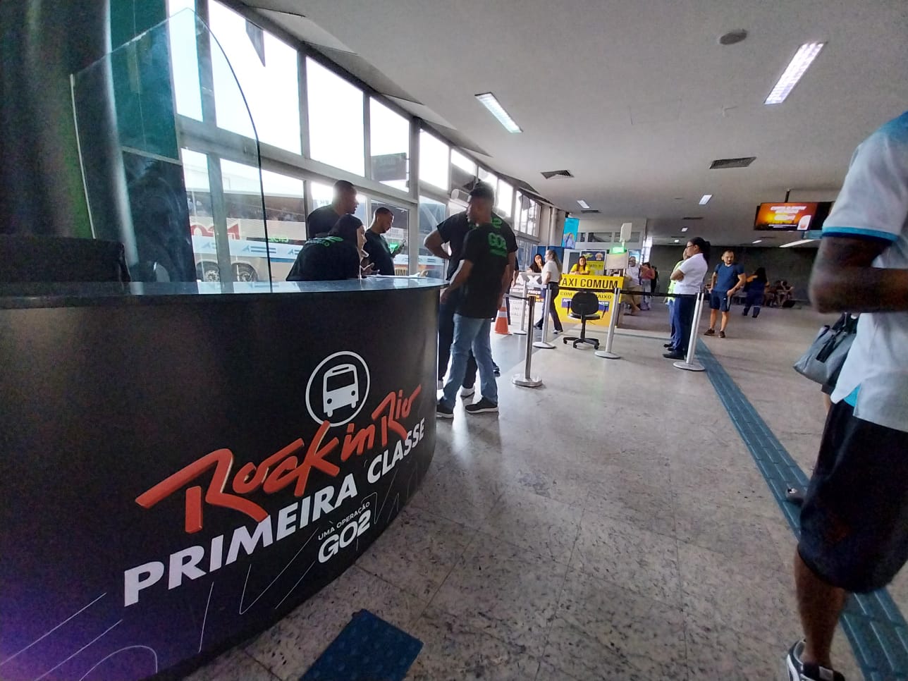 Mais de 147 mil pessoas movimentaram a Rodoviária do Rio na 1ª semana de Rock in Rio