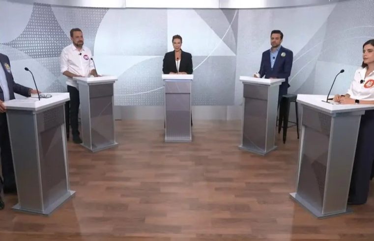 Marçal ataca Tabata Amaral durante debate eleitoral e diz que ‘mulher inteligente não vota em mulher’