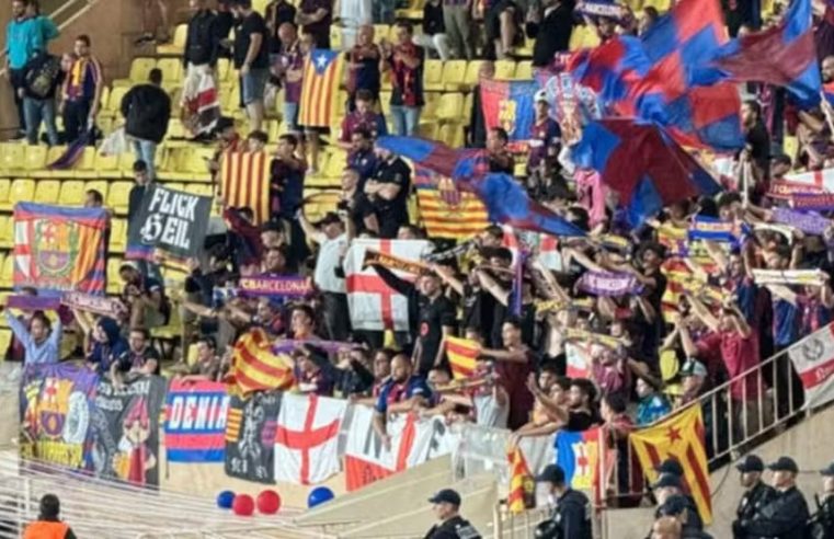 Barcelona é punido pela Uefa por cartaz nazista da torcida; próxima partida será fora de casa e sem público