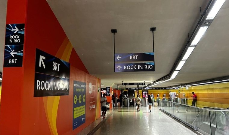 MetrôRio reforça operação durante segunda semana do Rock in Rio