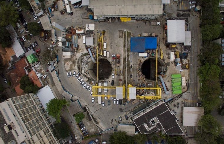 Parado há quase 10 anos, metrô da Gávea obras serão retomadas e podem levar três anos