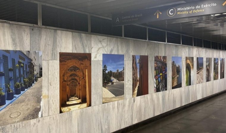 MetrôRio recebe exposição ‘Marrocos – Um registo da cultura da influência Árabe’ em homenagem ao Mês Mundial da Fotografia 