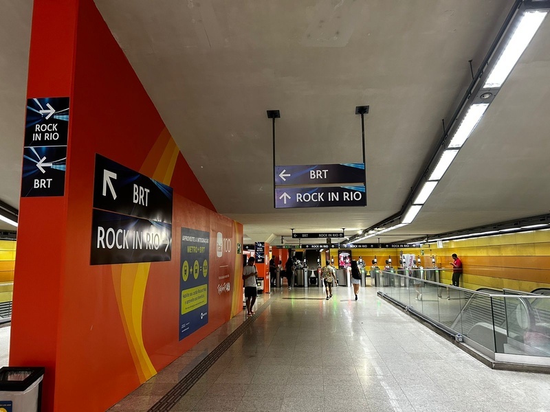 MetrôRio prepara esquema especial para este fim de semana (14 e 15) com jogos no Engenhão, Maracanã e Rock in Rio