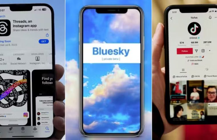 Suspensão do X no Brasil pode impulsionar migração para Threads, Bluesky e TikTok