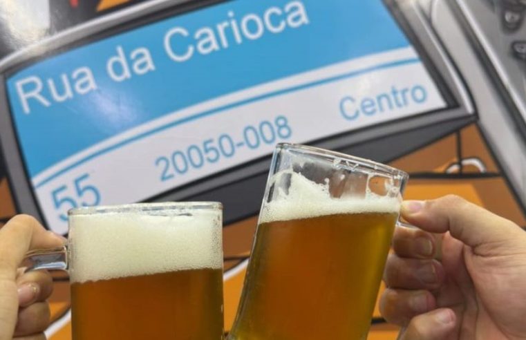 Rua da Cerveja, no Centro do Rio, inaugura primeiro bar nesta quinta (26)