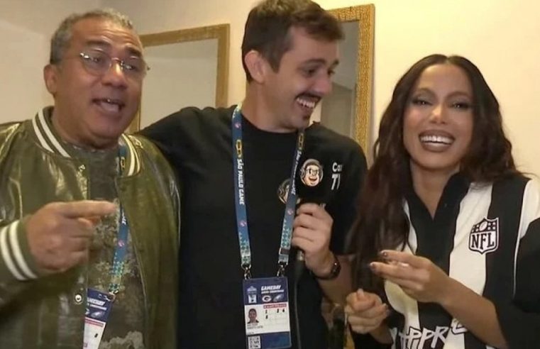 Cazé TV contrata pai de Anitta para comentar jogo de Botafogo no Brasileirão ‘Estou muito feliz e muito animado’