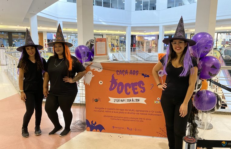 Halloween em Niterói: Caça aos doces, personagens de arrepiar e tarde mágica no Multicenter Itaipu domingo (27)