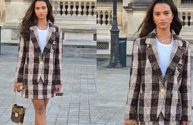 Paris Fashion Week: Rayssa Leal posa com bolsa avaliada em R$ 20 mil da Louis Vuitton após desfile