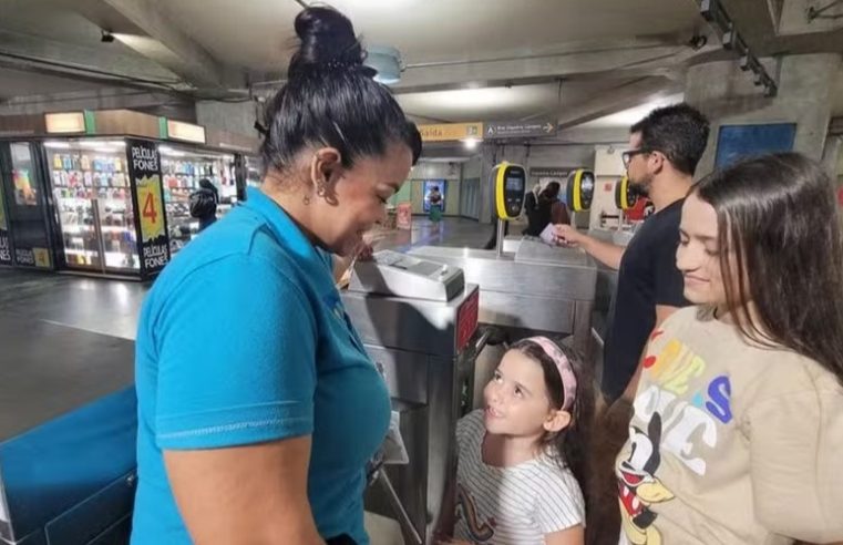 MetrôRio oferece viagens gratuitas para crianças de até 12 anos durante fins de semana do mês de outubro