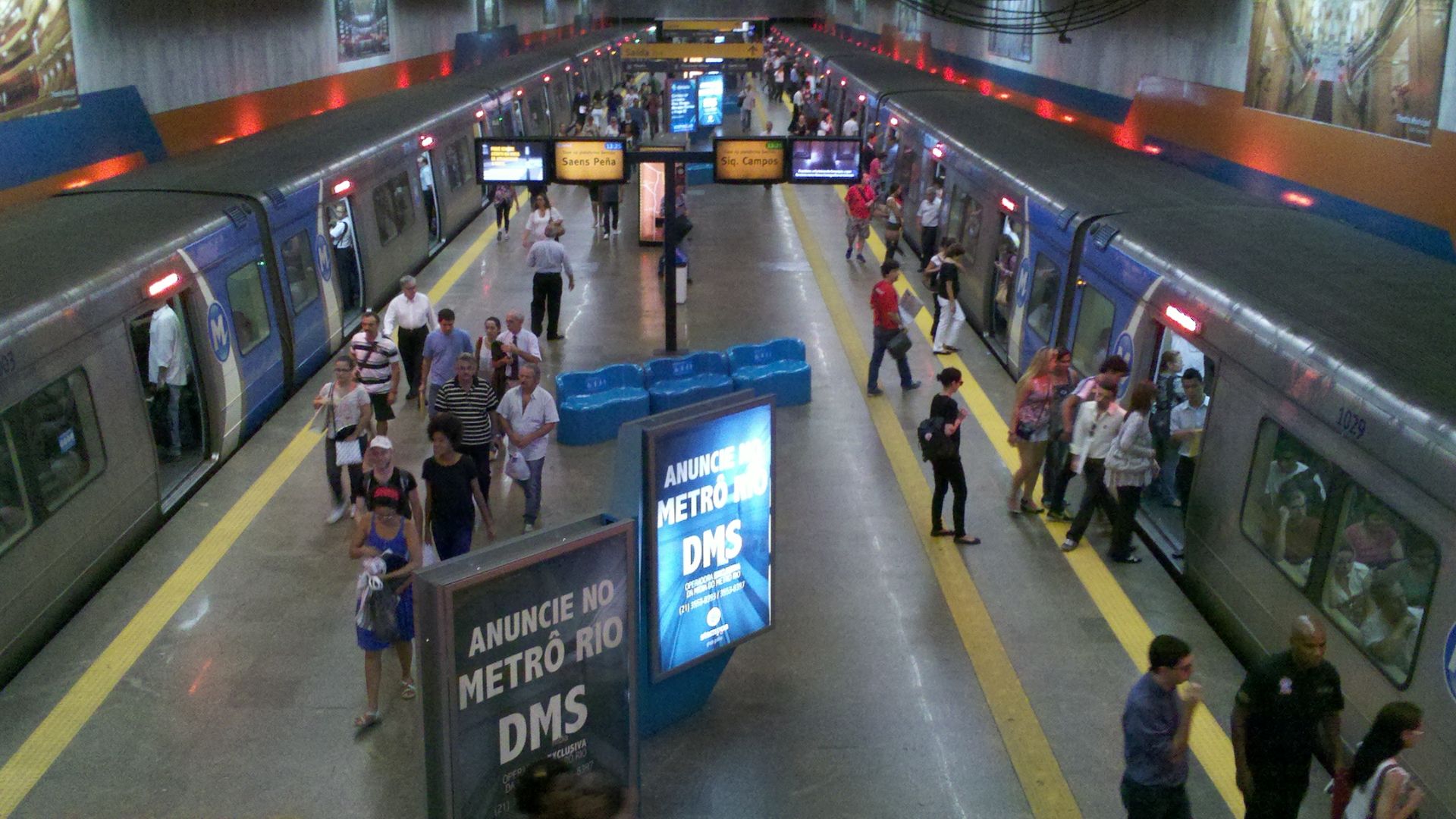 Metrô Rio terá esquema especial de funcionamento no domingo de eleição e será gratuito até 20h