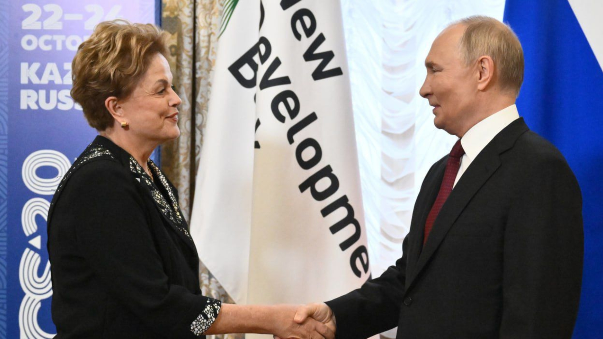 Putin se reúne com Dilma no primeiro dia da cúpula dos Brics