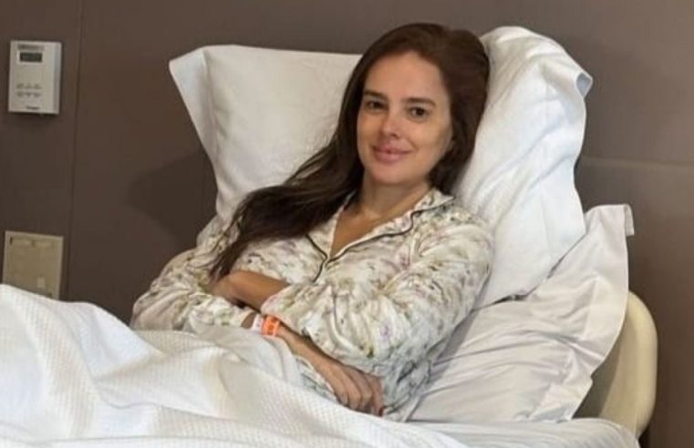 Rodrigo Faro publica foto da mulher, Vera Viel, antes de cirurgia para retirada de tumor raro e maligno