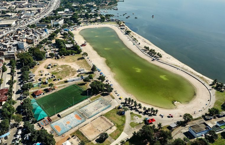 Piscinão de Ramos fecha para manutenção nesta segunda (21) e retoma atividades em novembro