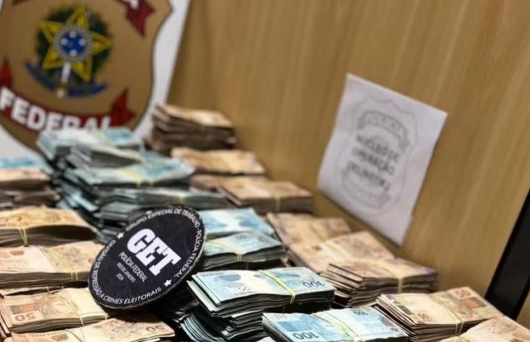 PF apreende cerca de R$ 4 milhões em espécie em apenas três dias no Rio em operações contra crimes eleitorais