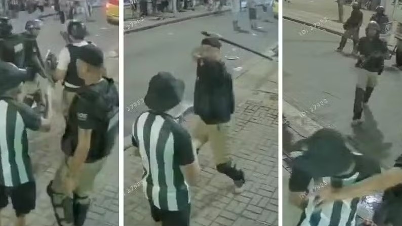 Guarda municipal é suspenso após torcedor do Botafogo desmaiar durante agressão com cassetete