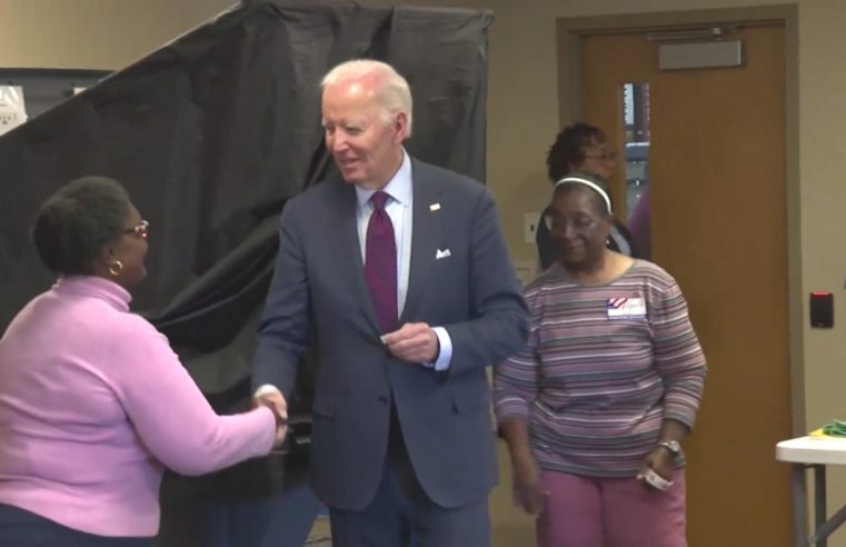 EUA: Joe Biden vota antecipadamente em Kamala Harris nesta segunda (28)