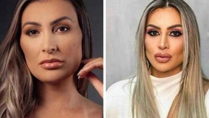 Andressa Urach e Juju Ferrari se desentendem em festa e trocam farpas na internet: ‘Vou contar todo podre que sei’