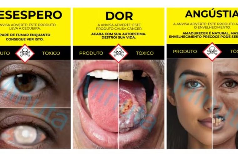 Anvisa pretende ‘atualizar desconforto para fumantes’ em novas imagens de advertência em cigarros