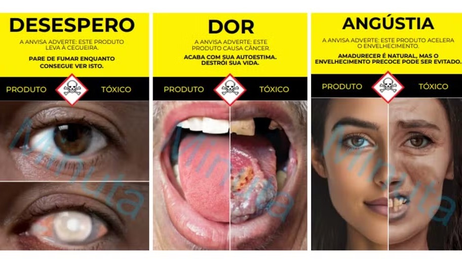 Anvisa pretende ‘atualizar desconforto para fumantes’ em novas imagens de advertência em cigarros