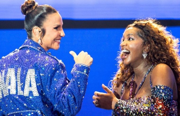 Ivete Sangalo será madrinha de Nala, filha de Iza.